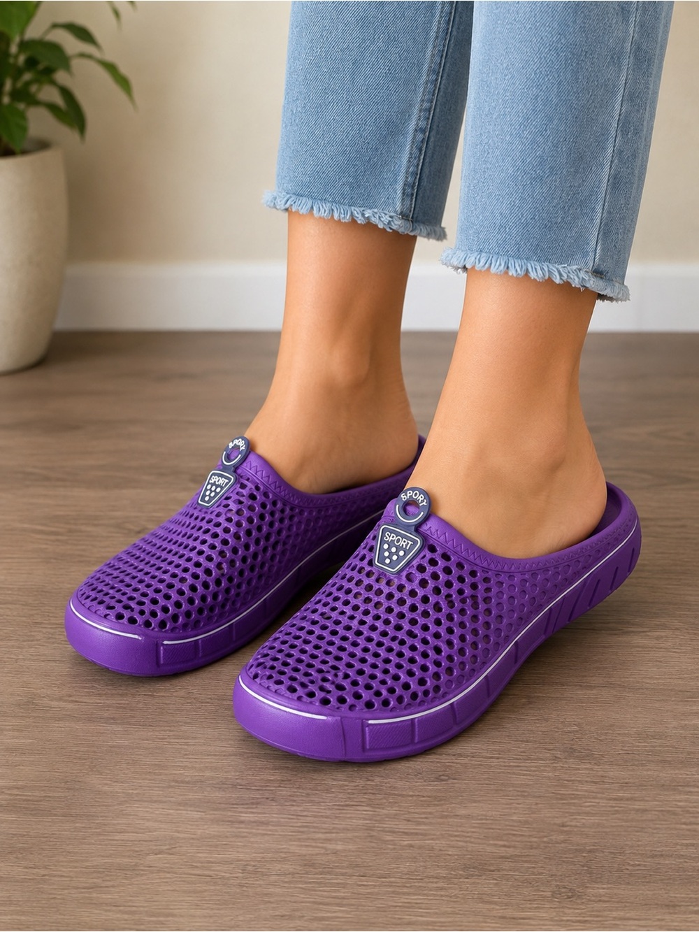 Water Shoes Clogs Slip-On Beach Pool Garden Shoes Women’s EU 37 US 6.5-7 NWOT